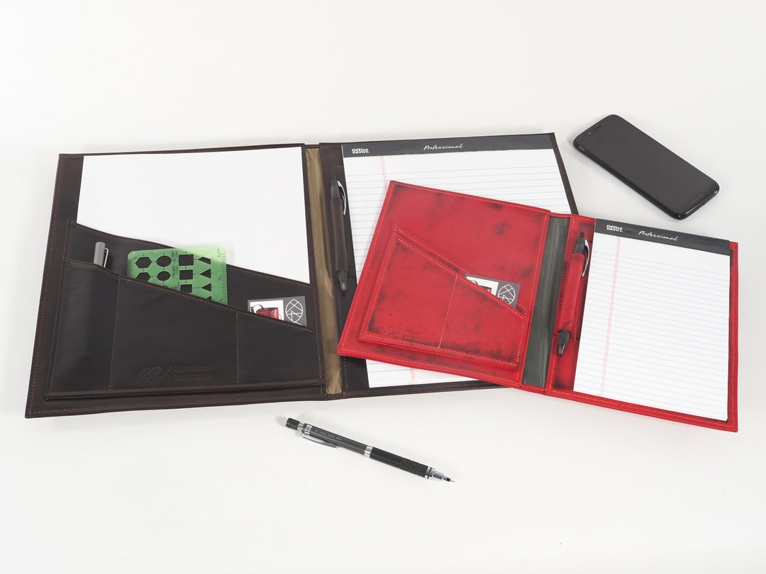 Executive Leather Notebook - for Standard Notepads (2 Sizes) - Etsy