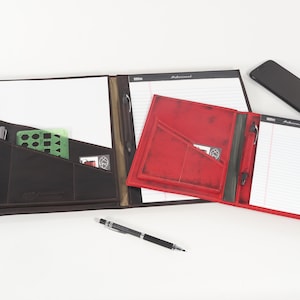 Executive Leather Notebook - For Standard Notepads (2 sizes)