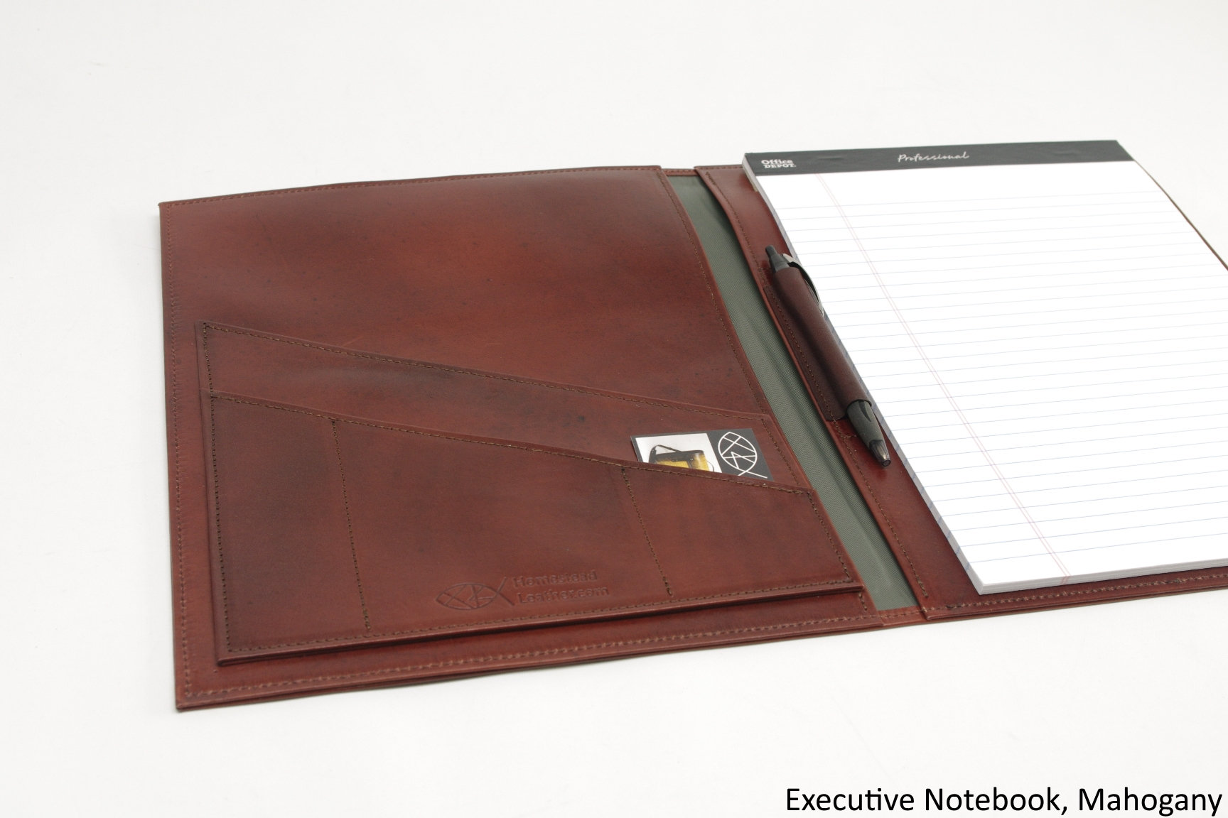 Executive Leather Post-It Note Pad