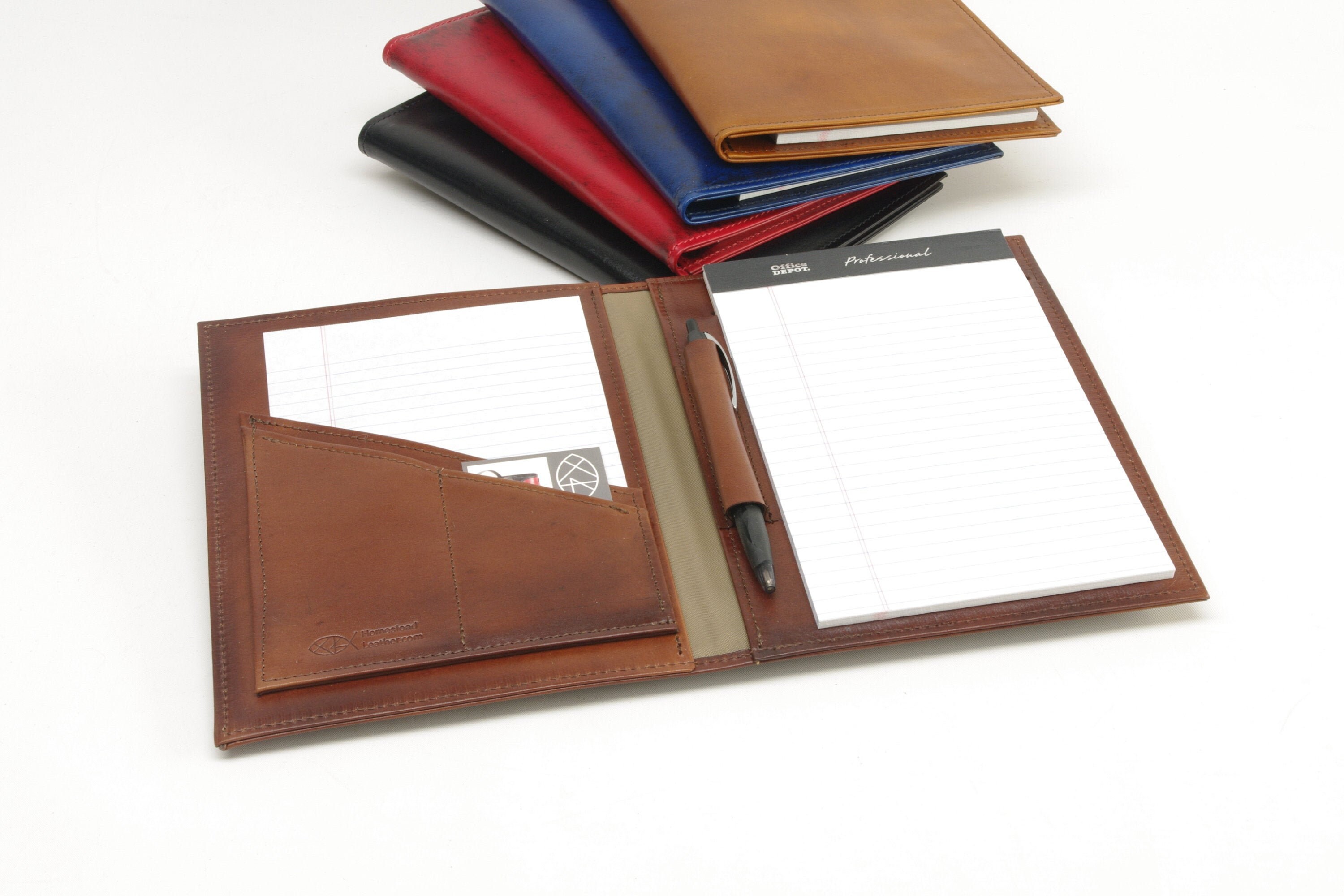 Small Leather Executive Notebook For 5 x 8 inch Notepads Etsy