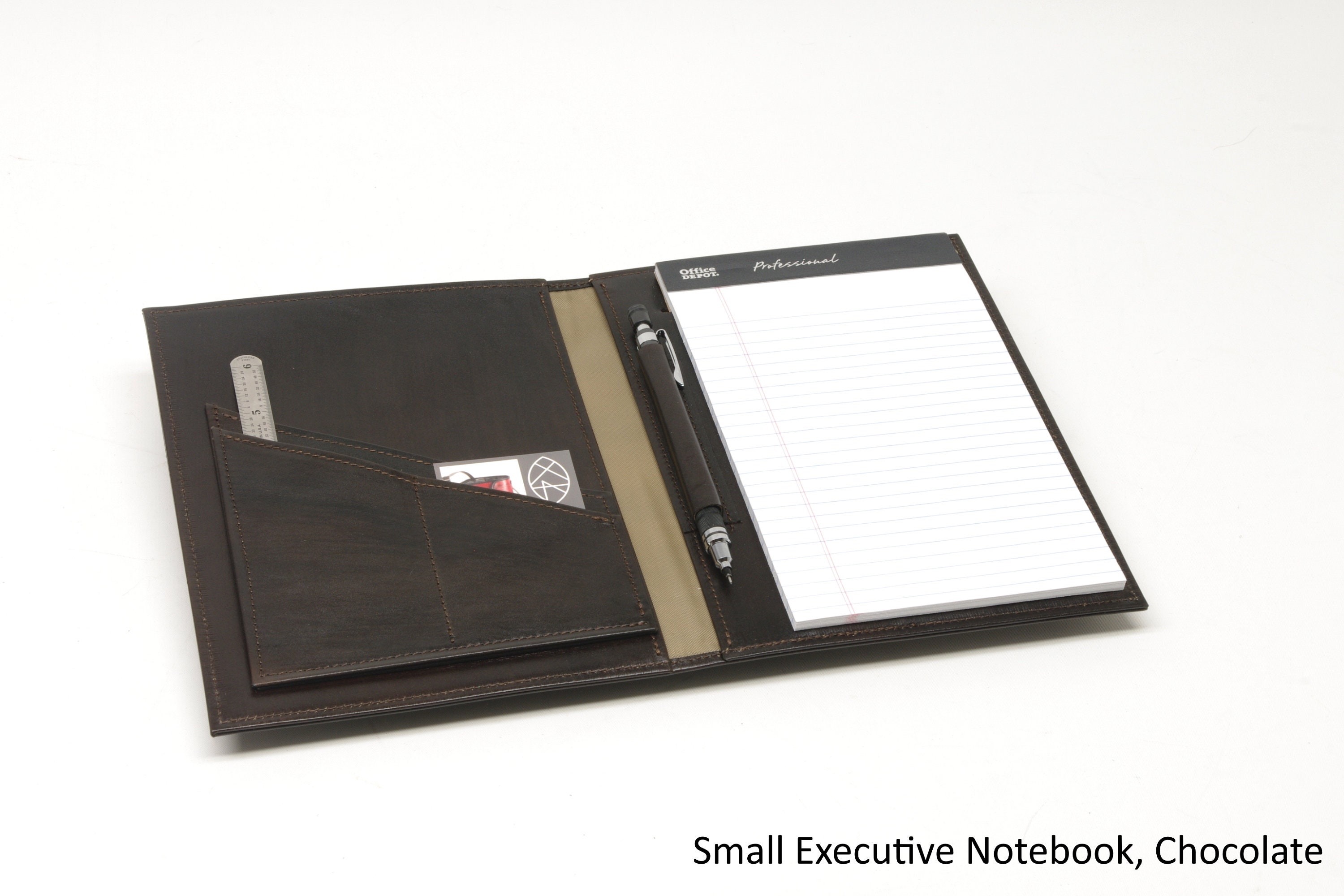 Executive Leather Notebook for Standard Notepads 2 Sizes - Etsy Canada
