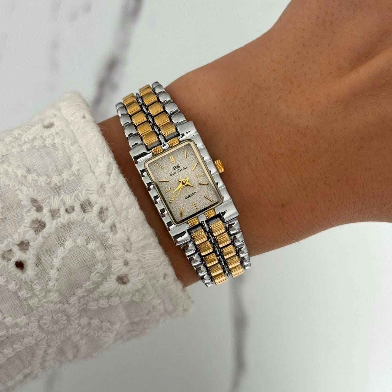 SEIKO LADIES 2 TONED WRISTWATCH CA 00611 Seiko Two Tone Womans Watch - Etsy main image 3