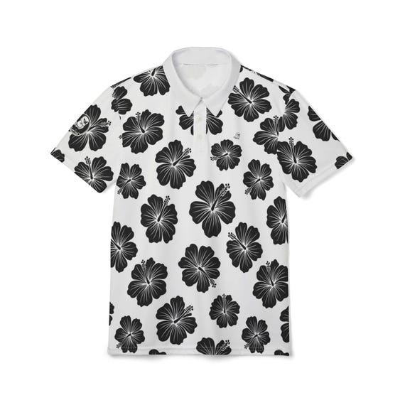 Midnight: Black Sand Bloom | Polo Shirt