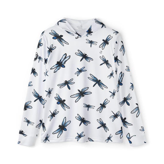 Sunrise: Blue Steel Dragonfly | Pullover hoodie