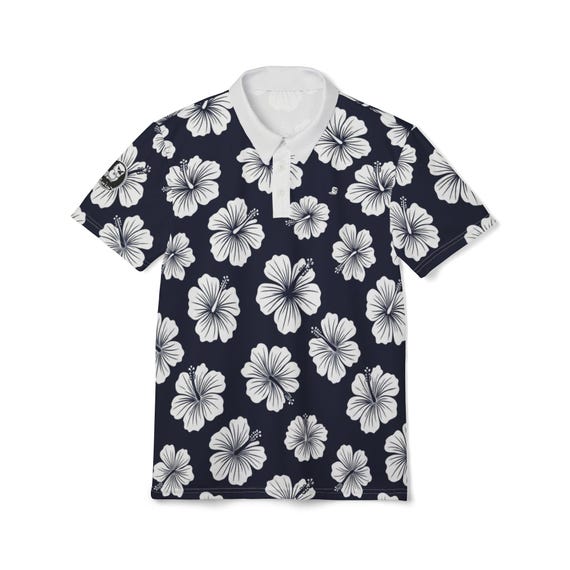 Midnight: Deep Water Bloom | Polo Shirt