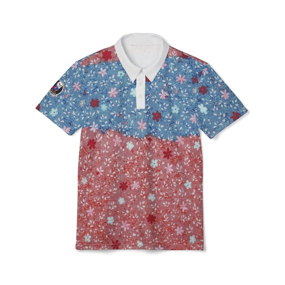 Low Low: Red White N Blue | Polo Shirt