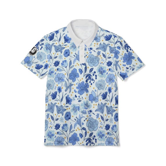 Sunrise: Porcelain Greens | Polo Shirt