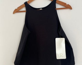 Lululemon Blissed Out Tank NWT Black - Size 4
