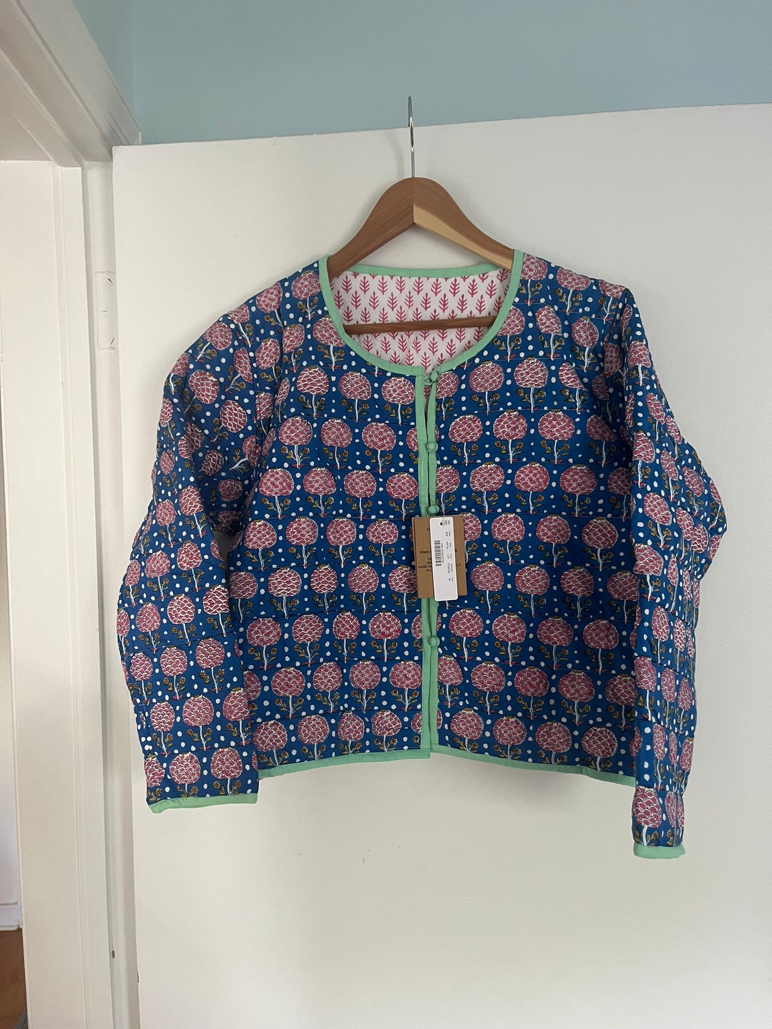 yoik様専用＜SZ Blockprints＞フラワープリント ジャケット