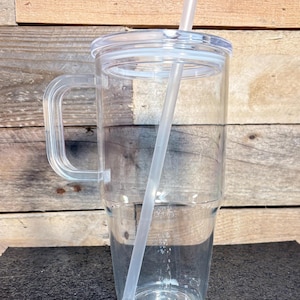 32 Oz Clear Acrylic Tumbler - Etsy