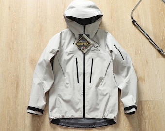 Outdoor Jacket Water Repellant Anti Air, Black Olive Red Yellow Gorpcore Gropcore