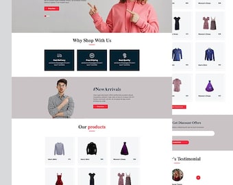 eCommerce HTML Template