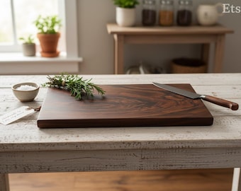 Handcrafted Bocote Wood Charcuterie Board – 12" x 22