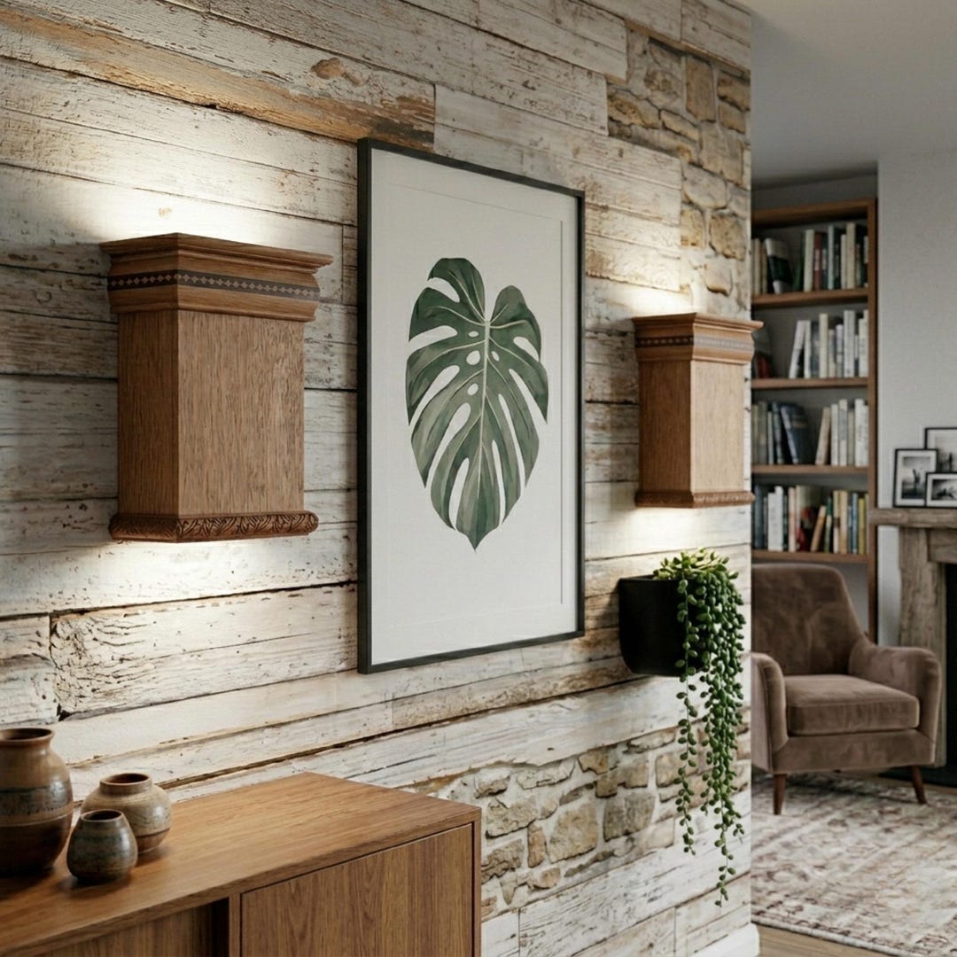 Rustic Plug Plug in Wall Sconce, Chandelier Lighting, Rustic Wood Sconce, - Etsy