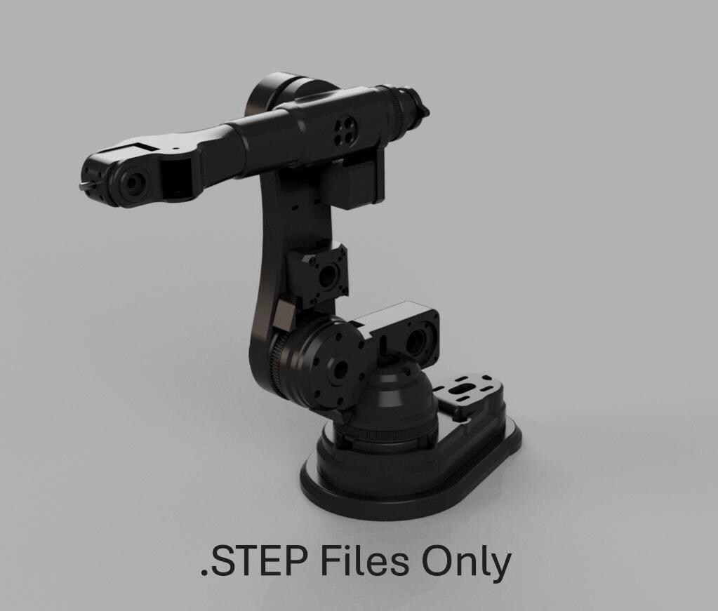 JC-6 - 3D Printed Six Axis Industrial Robot - .STEP Files Only - Etsy