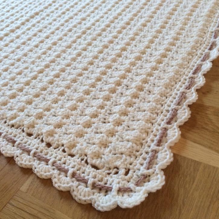 Baby Blanket With Shell Stitch Pattern - Crochet Pattern (english/us ...