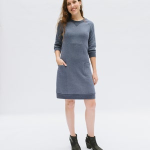 Cozy Sweater Dress PDF Sewing Pattern image 3