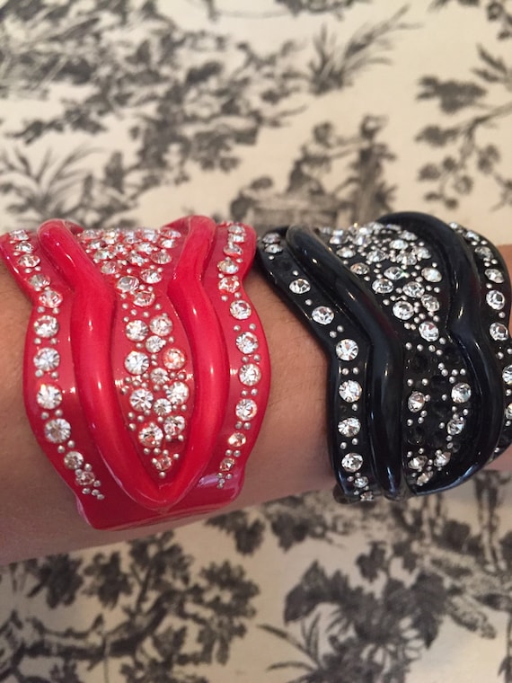 Rhinestone Cuffs 2 available Sold Separately As I… - image 1