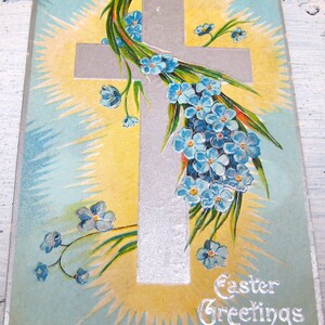 5.00 each 1909 1910 Easter Postcards w/ Collectible Stamps