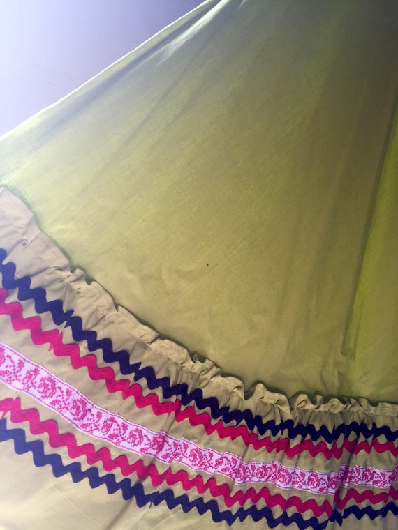 Fiesta Skirt Hand Made New Mexico So Hollywood 195