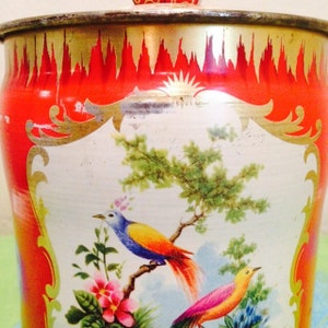 RESERVIERT TORY Vintage Blechdose George Horner Durham England