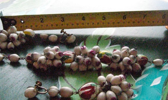 1950s ACAI Seed Beads and Sequins painted Polynes… - image 5