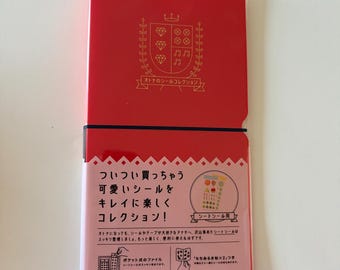 Sticker Sheet Storage File | Japanese Stationery | Kitta KINGJIM File Otana Sticker Collection
