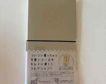 Sticker Sheet Storage File | Japanese Stationery | Kitta KINGJIM File Otana Sticker Collection