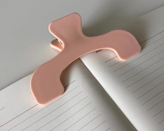 Fermaglio rosa per diario, porta pagine, quaderni in stile vintage, articoli di cancelleria e per lavori creativi