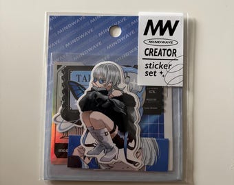 MINDWAVE Japan Creator Sticker Set | Y2K Cyber Anime Style
