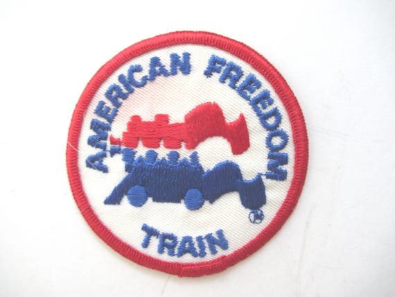 Patch "American Freedom Train" Embroidered Appliq… - image 1