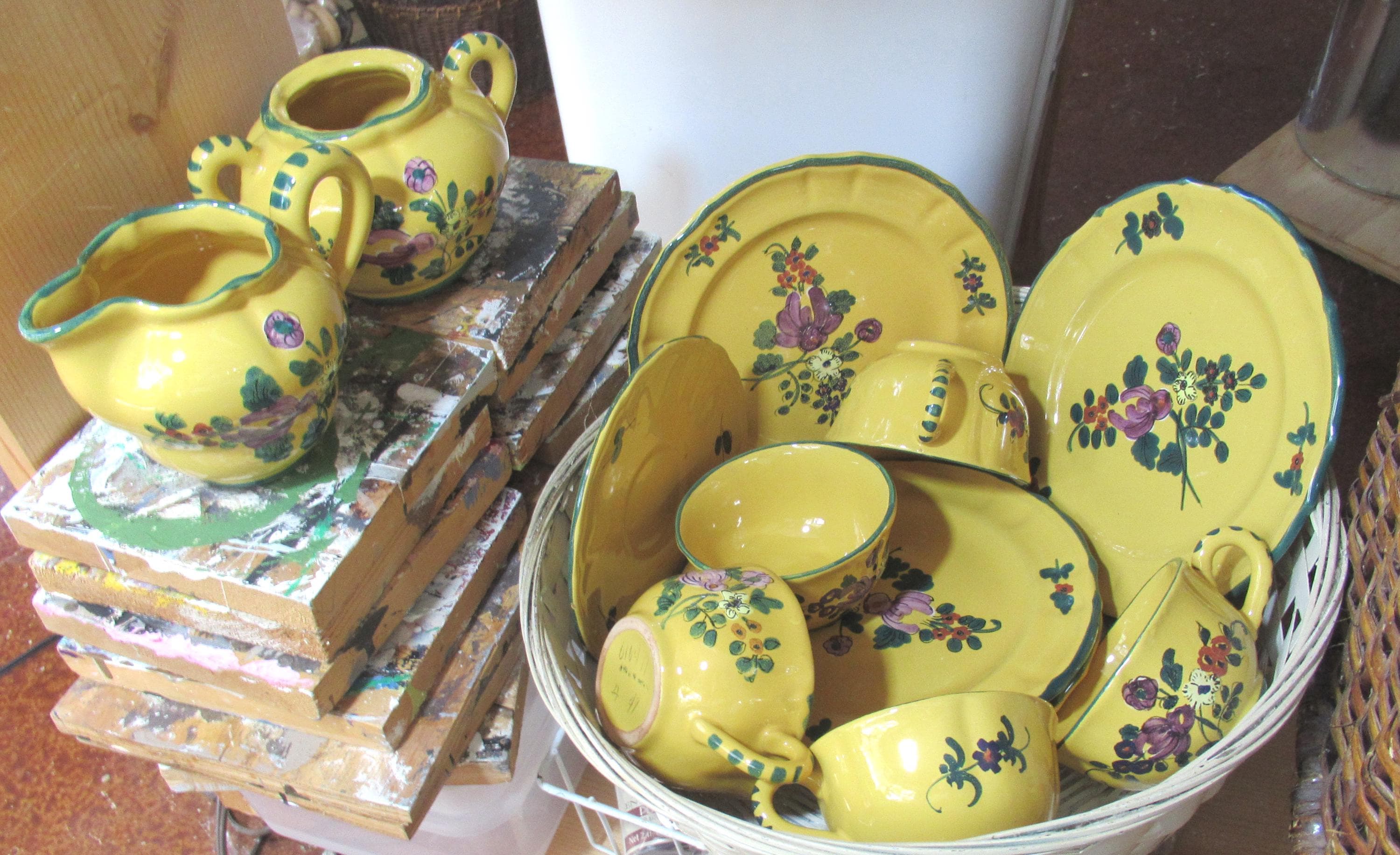 Cantagalli Pottery - Etsy