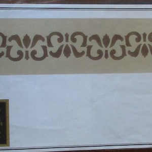 Stencil Small Border Home Decor ~  Vintage ~ Never Been Used Or Opened ~ Wall Or Furniture