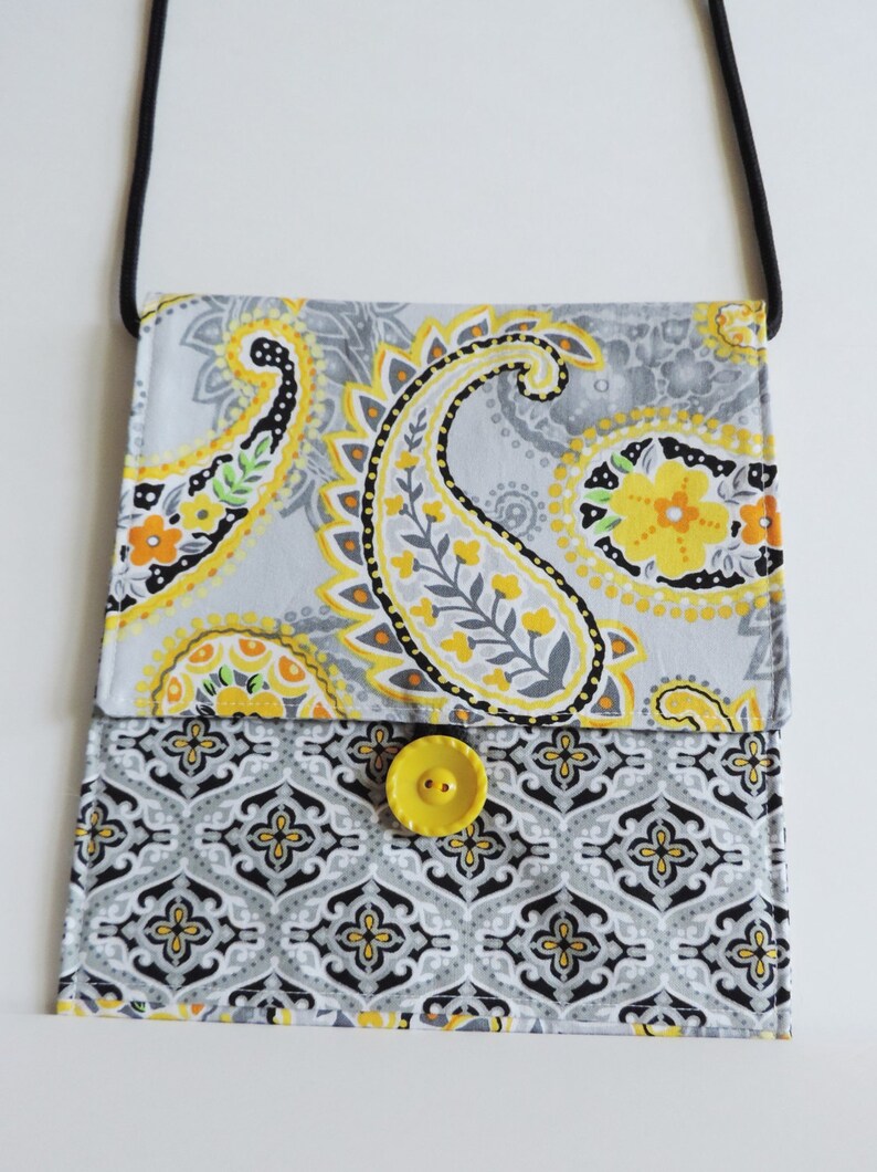 SALE Paisley Tote Handbag Purse Cross Body I Phone Case