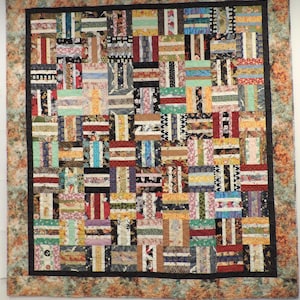 Handmade Quilt, Double/Full size Quilt, or Twin Bedspread, Throw, Longarm Quilting