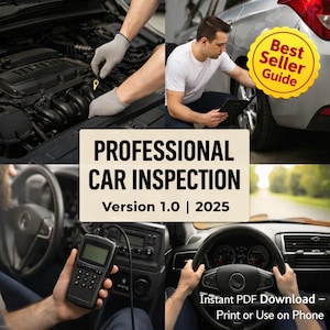 Guida all'ispezione professionale dell'auto • Elenco di controllo per auto usate in PDF • Ispezione automobilistica pre-acquisto passo dopo passo • Evita errori costosi