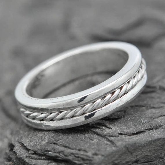 Wedding band wedding ring engagement ring mens ring mens Etsy