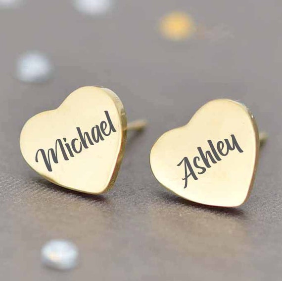 Etsy sale personalized earrings