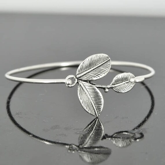 Gold Leaf Bangle 5373 main image 1