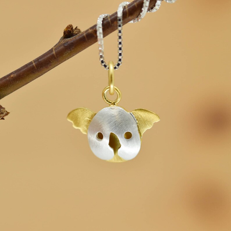 Koala Pendant Koala Necklace Koala Jewelry Koala Charm 925 Etsy
