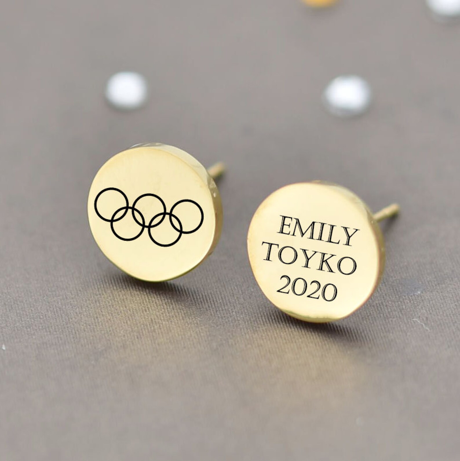 Boucles doreilles olympiques Boucles doreilles olympiques Etsy