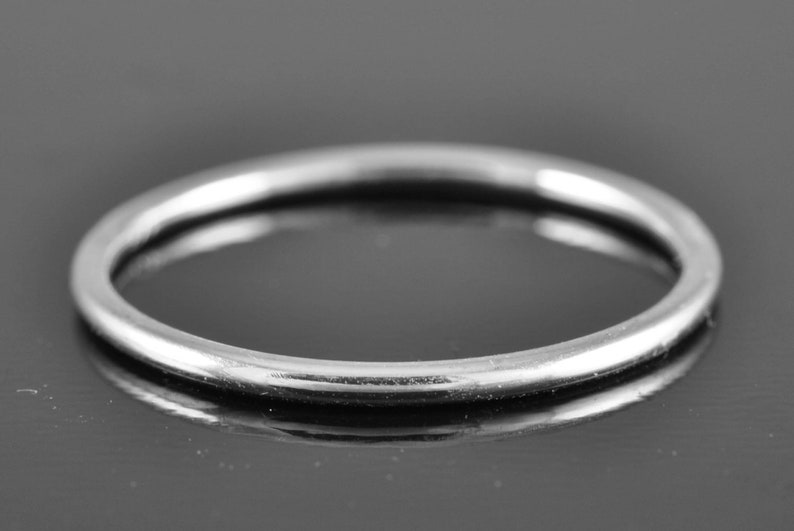 band engagement wedding ring Size up to 6 promise yellow gold ring white gold rose gold stacking