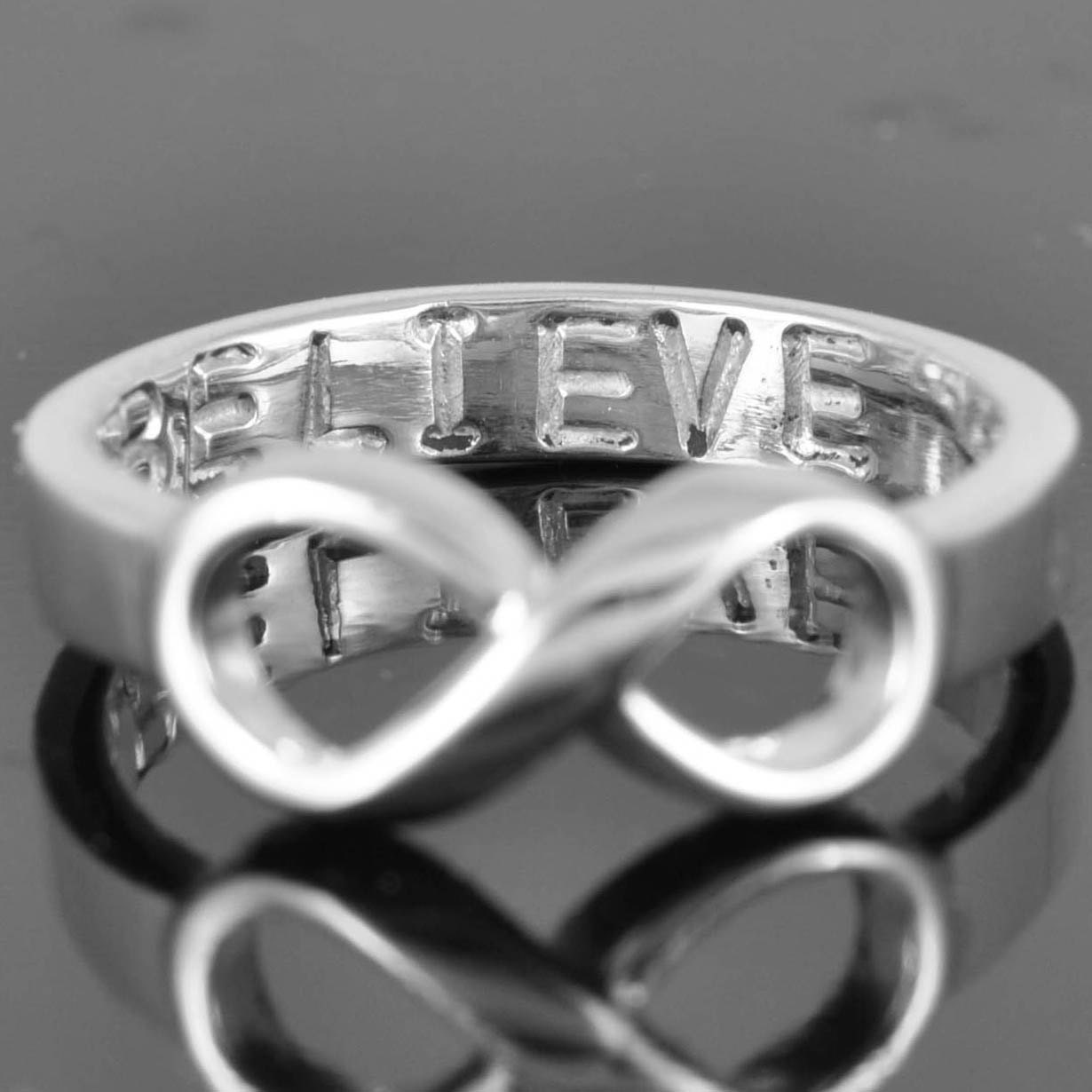Infinity Ring Wedding Ring Wedding Band Anniversary Ring
