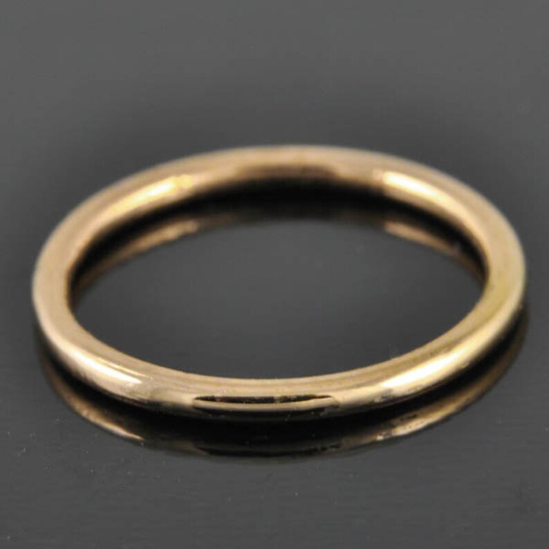 band engagement wedding ring Size up to 6 promise yellow gold ring white gold rose gold stacking
