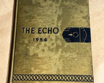1954 Yearbook, The Echo, Curwensville High School