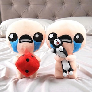 The Binding of Issac with Cat – Derpy Emotional Plush Toy | Soft PP Cotton | 30 cm