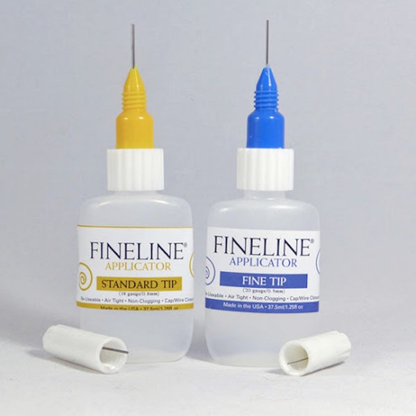 Fineline Applicator W/Empty Bottle 18 Gauge or 20 Gauge - You Choose