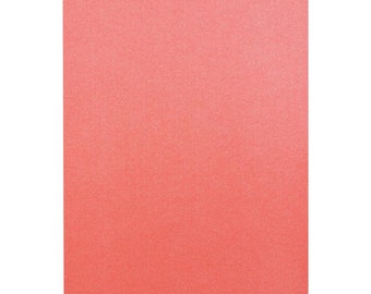 Tonic Studios - Craft Perfect - Pearlescent Card 8.5"x11" - Blushing Pink (5/PK) - 9533e