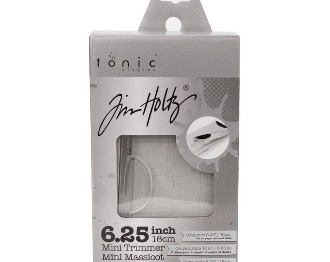 Tim Holtz Tonic Studios Mini Guillotine Paper Trimmer 6inch Etsy