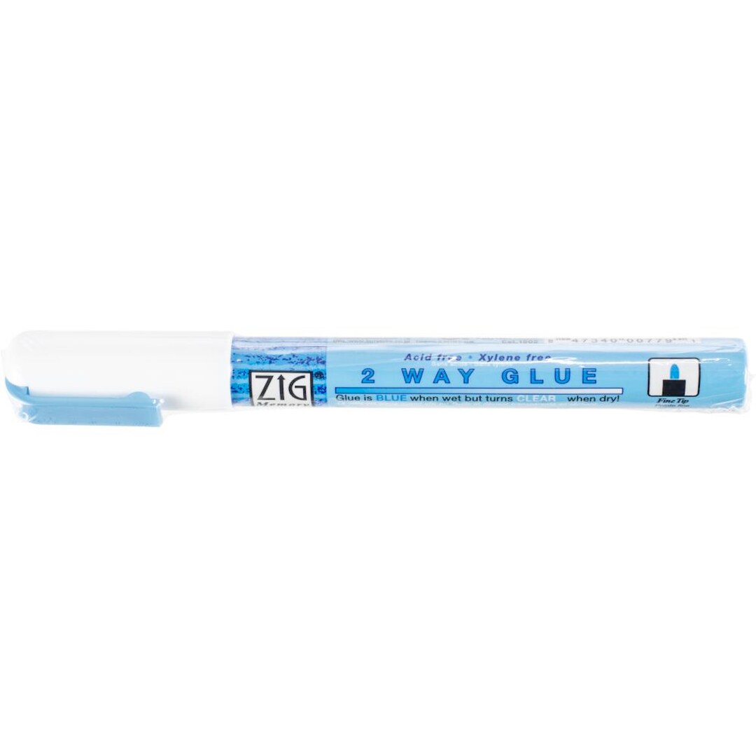 Zig 2way Glue Pen Fine Tip Etsy